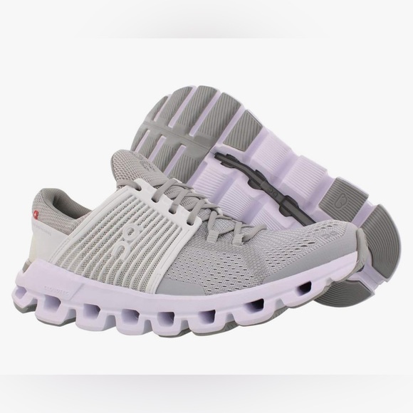 On Running Shoes - On Women’s Helion Cloudtec Running Shoes- Grey/White Size 8